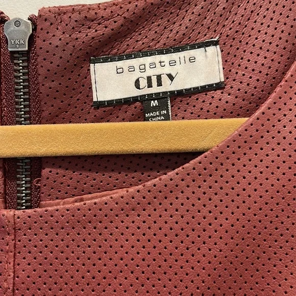 Leather dress by Bagatelle - Picture 2 of 6